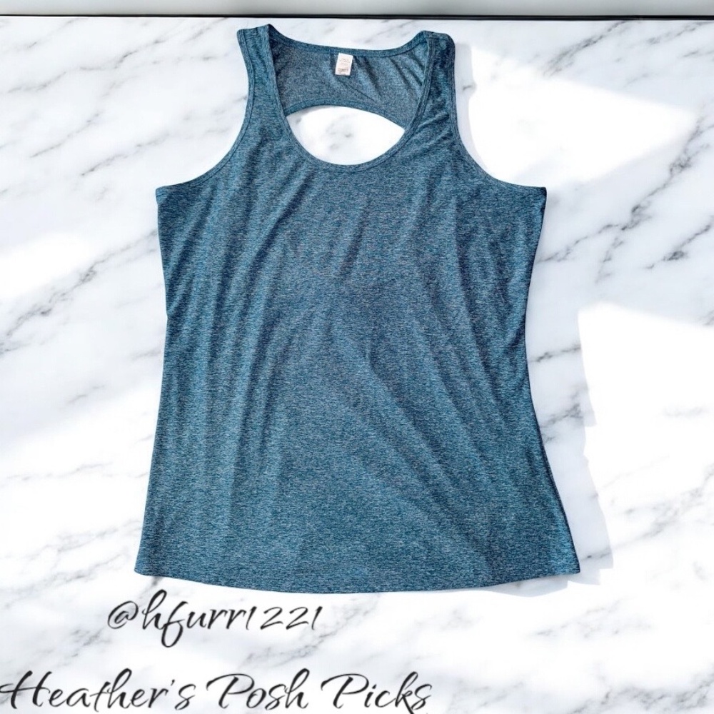 WOMEN'S MARIKA RACERBACK WORKOUT TOP SIZE XL